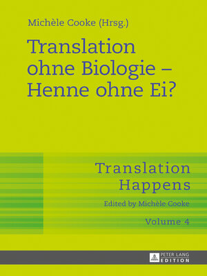 cover image of Translation ohne Biologie – Henne ohne Ei?